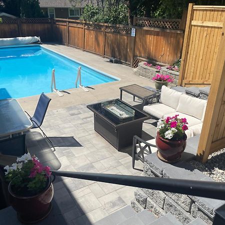 Bright Poolside Walkout Two Bedroom Basement Suite In The Okanagan Penticton Eksteriør billede